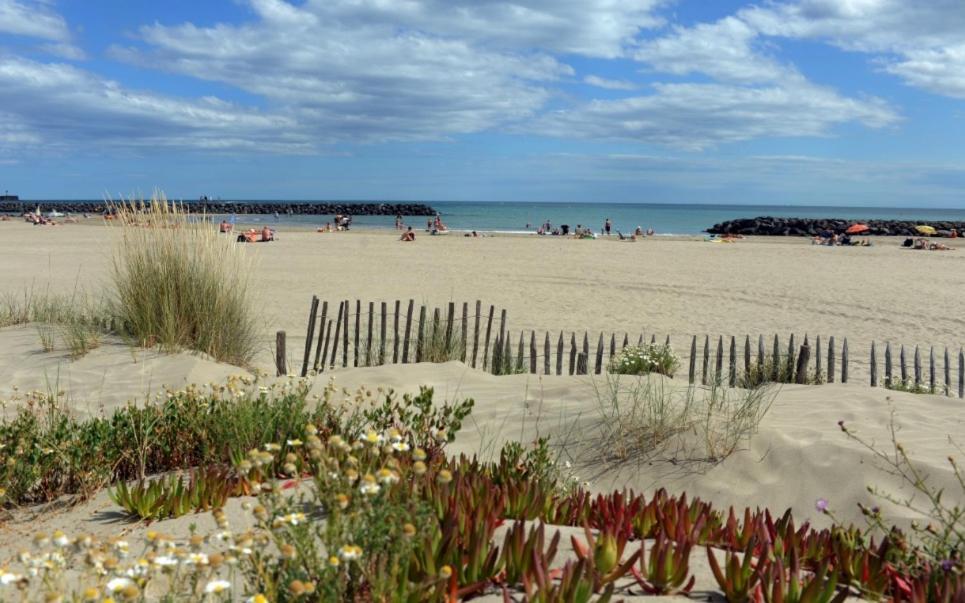 Les Maisons Sur La Plage, T2 Les Pieds Dans L'Eau Agde Kültér fotó